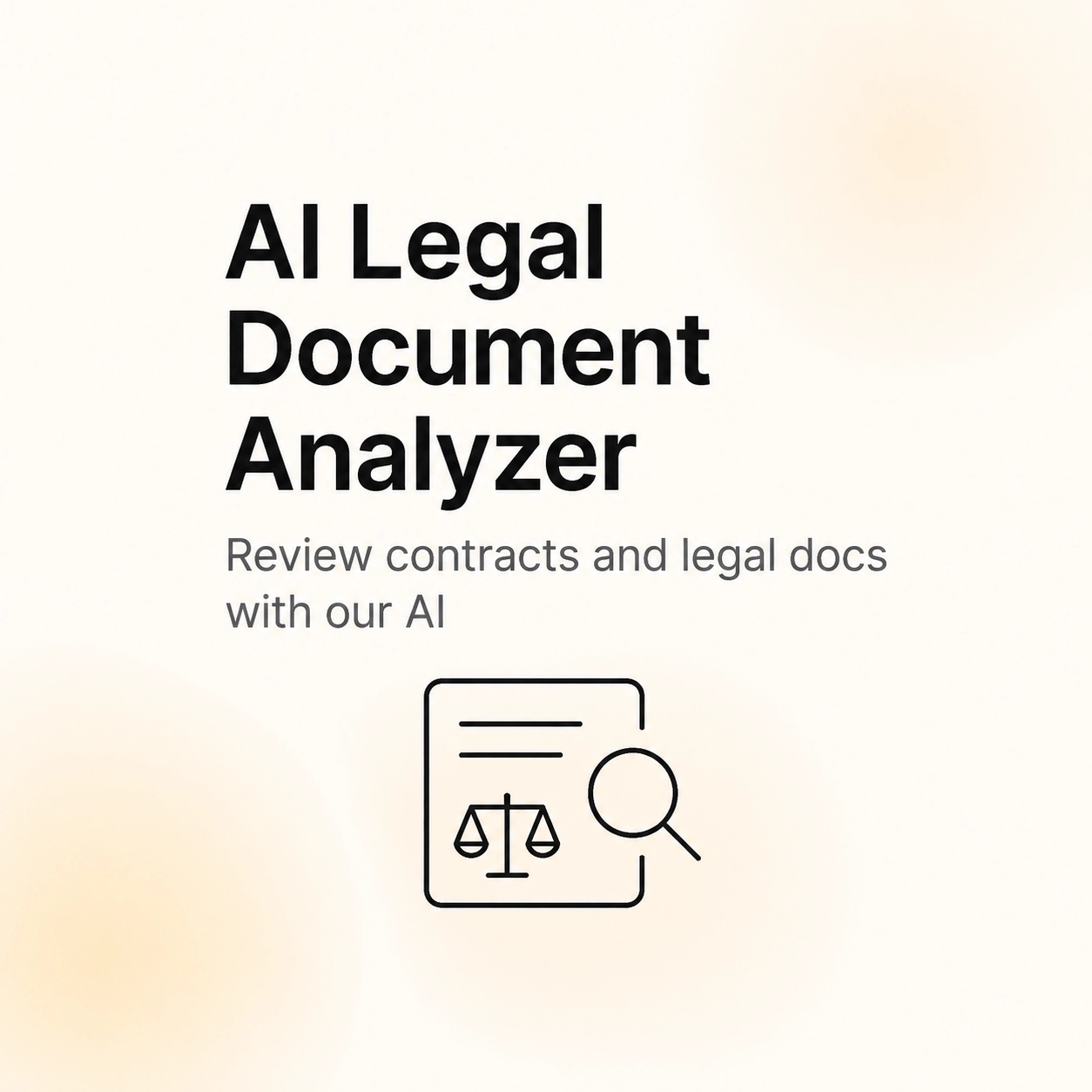 AI Legal Document Analyzer